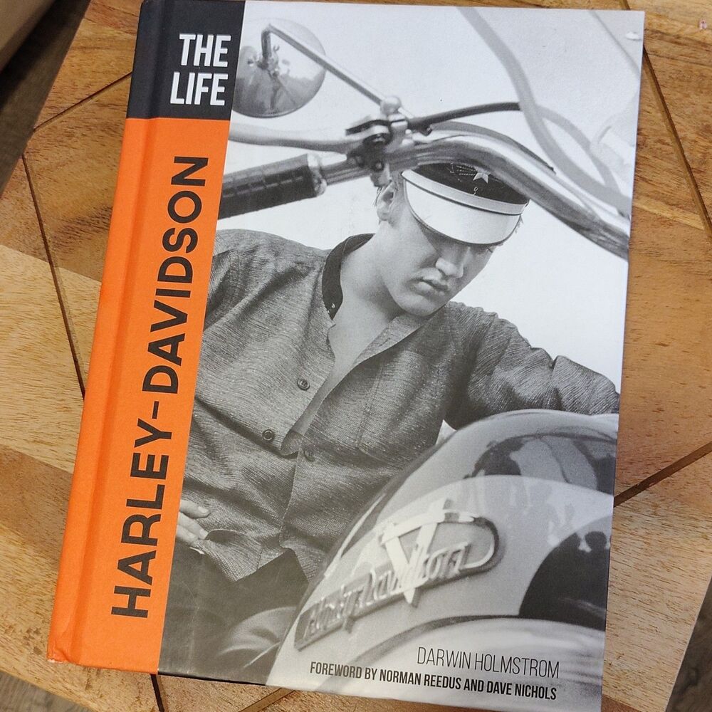 Harley-Davidson The Life by Darwin Holmstrom Hardcover Motorcycle History